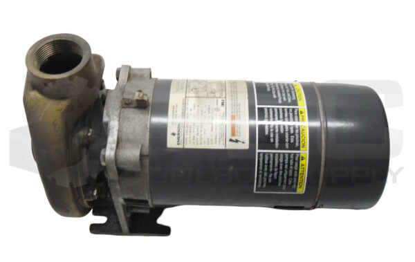 EMERSON C55JXHDP-3976 PUMP MOTOR 1PH .75HP 3450RPM W/ DAYTON 1P9997 PUMP - Image 3