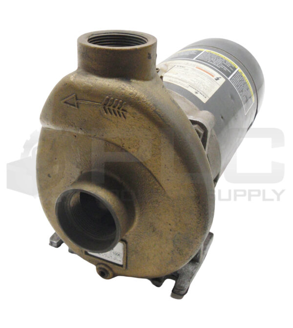 EMERSON C55JXHDP-3976 PUMP MOTOR 1PH .75HP 3450RPM W/ DAYTON 1P9997 PUMP - Image 4