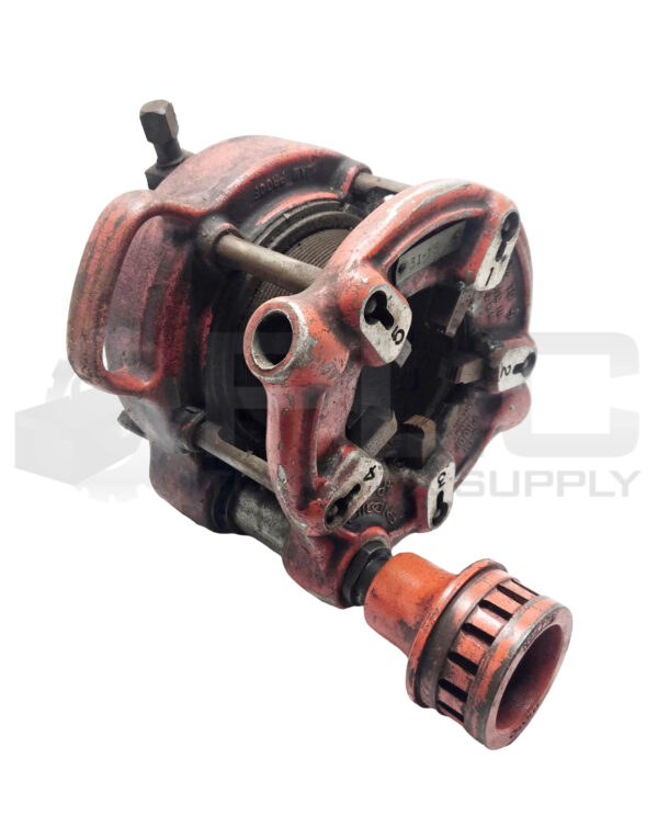 RIDGID 4P-J PIPE THREADER DIE 2 1/2" TO 4" W/ RIDGID 774 SQUARE DRIVE ADAPAPTER