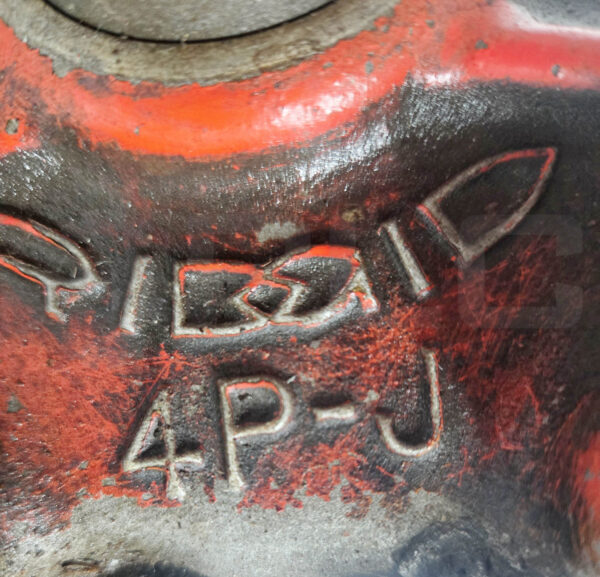 RIDGID 4P-J PIPE THREADER DIE 2 1/2" TO 4" W/ RIDGID 774 SQUARE DRIVE ADAPAPTER - Image 9