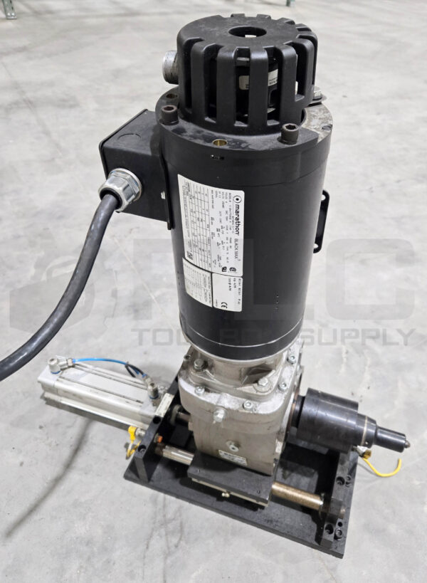 NORD GEAR SK92672.1AB N56C W/ MARATHON Y535 MOTOR & FESTO DSBC-63-160-PPVA-N3 - Image 3