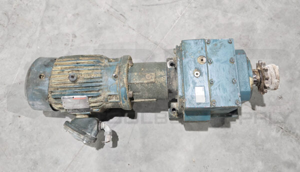 RELIANCE ELECTRIC P18C1183B MOTOR W/ QUANTIS HB883LN180TC GEAR REDUCER - Image 4