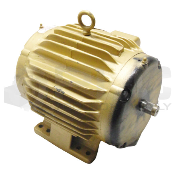 NEW BALDOR EM3663T MOTOR 3PH 5HP 3480RPM FR: 184T, 06C101X782G1 - Image 2
