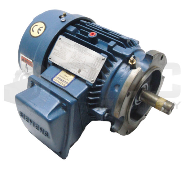 NEW SIEMENS VPF0322 MOTOR 3PH 1HP 1800RPM FR: 143TC, 1LA91444YK62 - Image 2