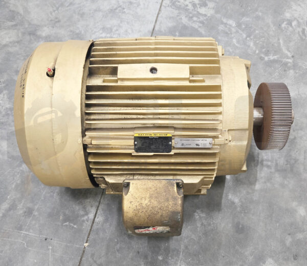 BALDOR EM4314T MOTOR 3PH 60HP 1780RPM FR: 364T, A36-1126-1822 - Image 3