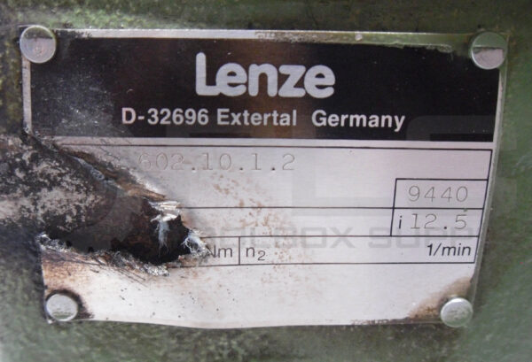 LENZE **.602.10.1.2 GEARBOX RATIO: 12.5 W/ 11.712.03.10 DRIVE & 4AP71-4 MOTOR - Image 7