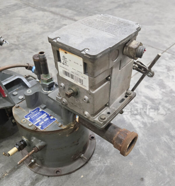 MAXON 400 OVENPAK GAS BURNER SIZE: 415 W/ BALDOR M3457 MOTOR .33HP 3PH 3450RPM - Image 4