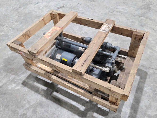 NEW STANDARD XCHANGE SN503005024005 HEAT EXCHANGER BCF SHELL W/ BALDOR CEM3546