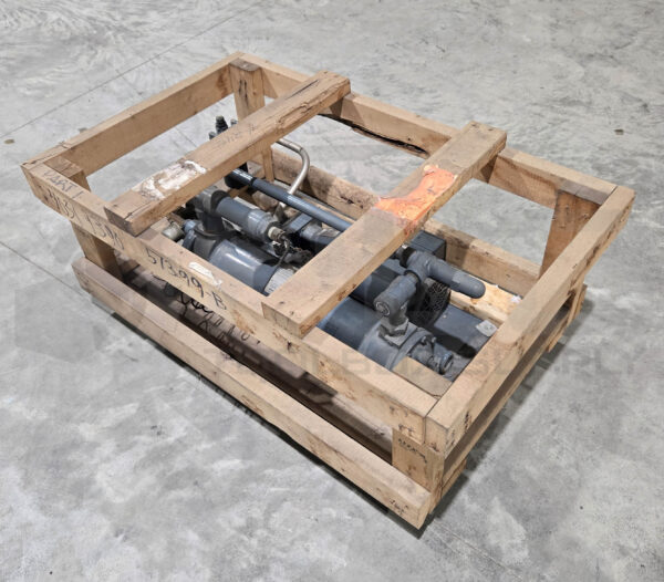 NEW STANDARD XCHANGE SN503005024005 HEAT EXCHANGER BCF SHELL W/ BALDOR CEM3546 - Image 2