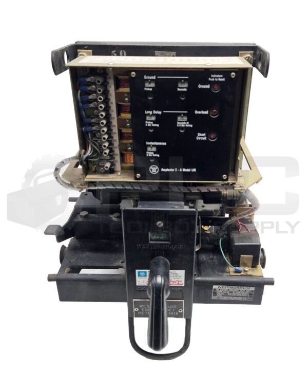 NEW WESTINGHOUSE DB25 AIR CIRCUIT BREAKER 25000AMP 600AC 250DC SIZE: 600