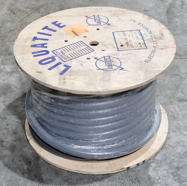 NEW REEL LIQUATITE EF-14 CONDUIT 200FT 1-1/4" GRAY