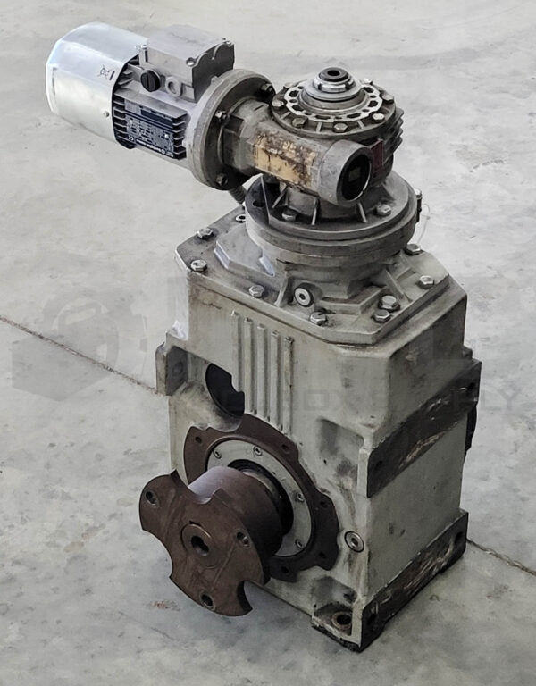 BONFIGLIOLI RIDUTTORI BN 63B4 FA MOTOR W/ VF63 L1 P1 P71B5 GEARBOX W/ GEARBOX