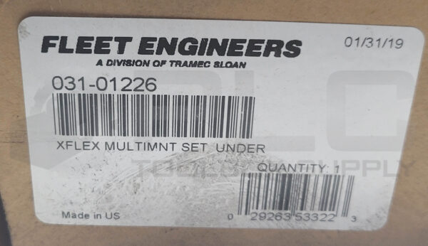 NEW SEALED FLEET ENGINEERS 031-01226 XFLEX MULTIMOUNT SET UNDER - Image 4