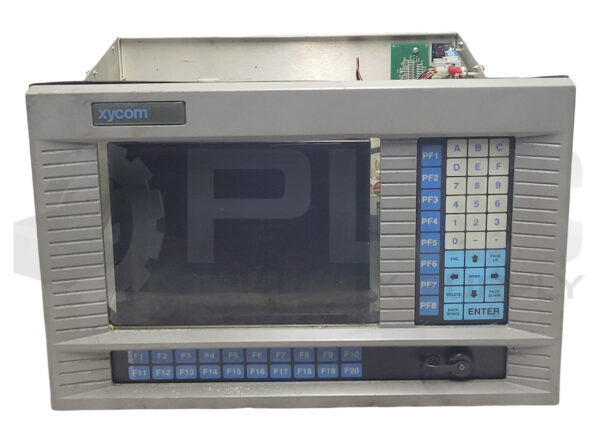 XYCOM 2050 OPERATOR TERMINAL 98033-021 110-240VAC 1.12/0.70A MISSING TOP PLATE - Image 2