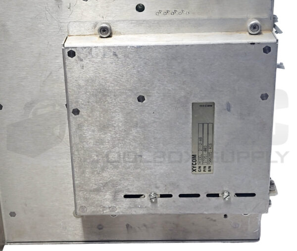 XYCOM 2050 OPERATOR TERMINAL 98033-021 110-240VAC 1.12/0.70A MISSING TOP PLATE - Image 3