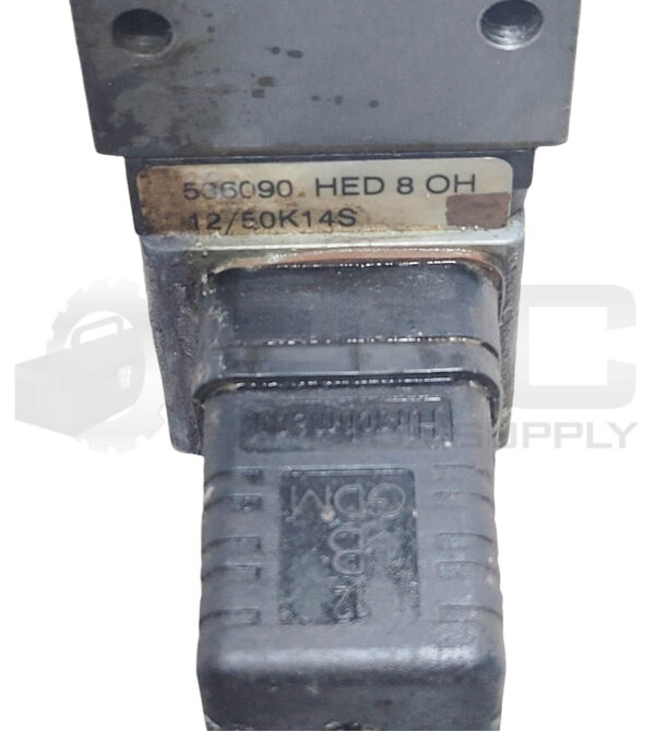 REXROTH HED 8 OH 12/50 K14 S PRESSURE SWITCH R41 W/ EM 30-Z6-019 MANIFOLD - Image 3