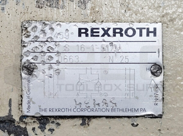 REXROTH Z2S 16-1-517V HYDRAULIC CHECK VALVE - Image 3