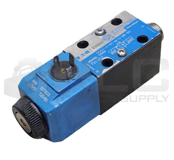 EATON VICKERS DG4V-3-6C-M-U-B6-60 CONTROL VALVE W/ (1) 507833 SOLENOID