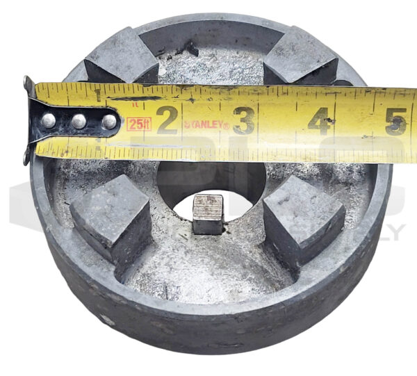 MAGNALOY MODEL 500 COUPLER 1-1/2" BORE W/ KEY 1/4" - Image 4