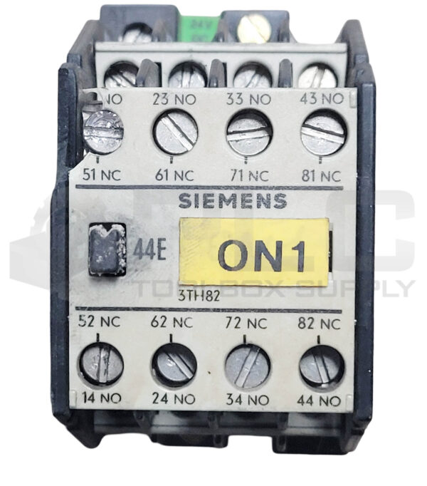 SIEMENS 3TH8244-0B CONTACTOR 220/380/500/660V 10/6/4/2A - Image 3