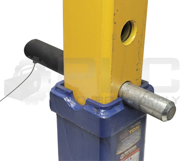 SET OF 2 NAPA 791-5280 JACK STAND 22 TON PIN TYPE - Image 3