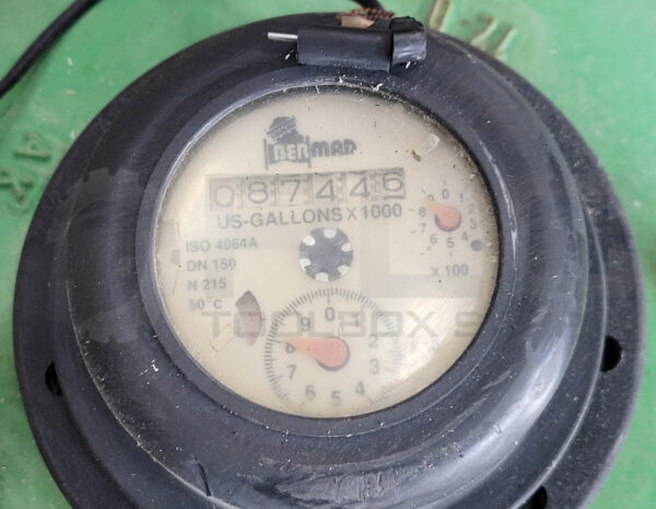 BERMAD HYDROMETER 6"ID 11"OD FLANGE 8X9-1/2" BOLT PATTERN 3/4" BOLT NO DATA TAG - Image 5