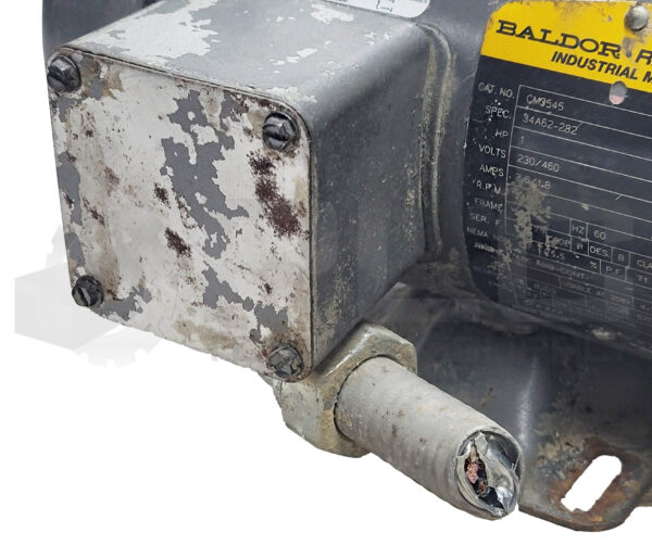 BALDOR CM3545 MOTOR 34A62-282 1HP W/ THOMSEN 41521-DA SANITARY CENTRIFUGAL PUMP - Image 4