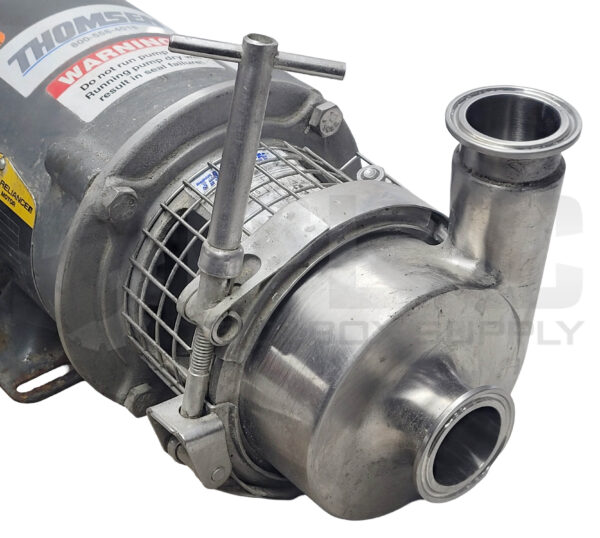 BALDOR CM3545 MOTOR 34A62-282 1HP W/ THOMSEN 41521-DA SANITARY CENTRIFUGAL PUMP - Image 5
