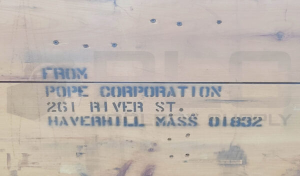 NEW POPE CORPORATION A-1902 MOTOR FOR GIDDINGS & LEWIS MILL FS11039 - Image 2