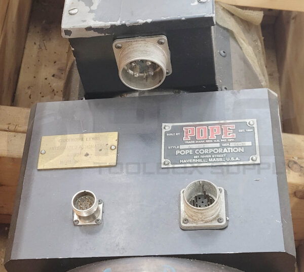 NEW POPE CORPORATION A-1902 MOTOR FOR GIDDINGS & LEWIS MILL FS11039 - Image 6