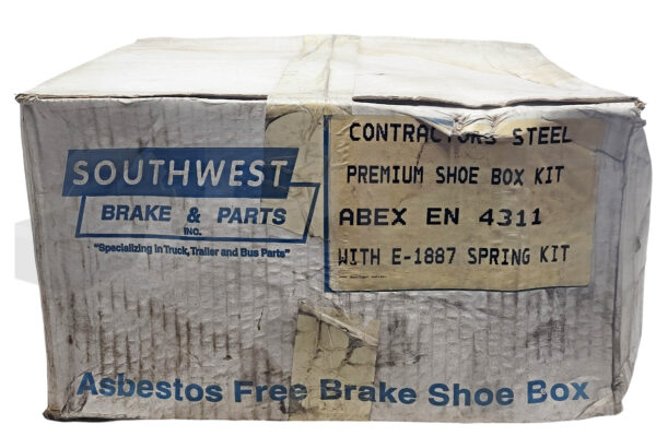 NEW SEALED ABEX EN 4311 BRAKE SHOE KIT W/ E-1887 SPRING KIT - Image 3