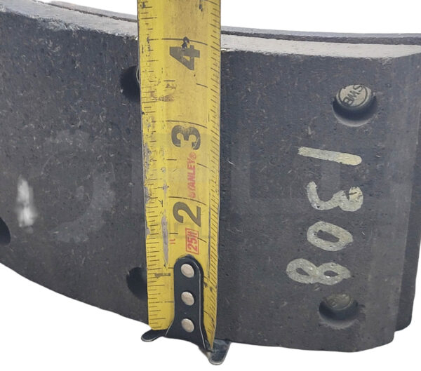 NEW ROCKWELL 3222-D-1980 BRAKE SHOE 4" ABEX-6011-FF LINING - Image 3