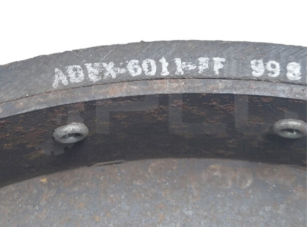 NEW ROCKWELL 3222-D-1980 BRAKE SHOE 4" ABEX-6011-FF LINING - Image 4