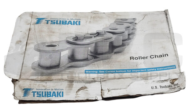 NEW TSUBAKI RS 100 RIV ROLLER CHAIN 10FT 3.048M - Image 4