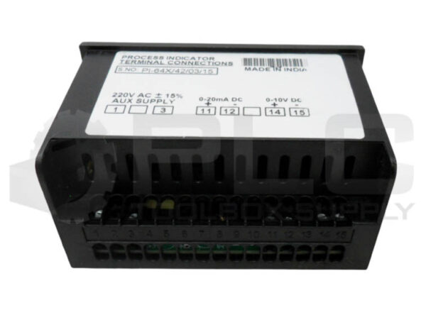 DENWICK PI-64X/42/03/15 PROCESS INDICATOR 220VAC 0-10VDC PI-64X - Image 3