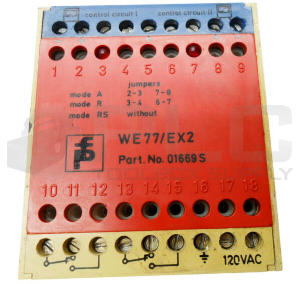 PEPPERL + FUCHS WE77/EX2 ISOLATOR SWITCH RELAY 250VAC4A 01669S - Image 5