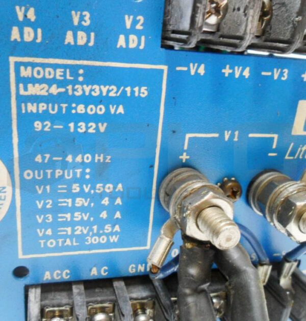 LH RESEARCH LM24-13Y3Y2/115 POWER SUPPLY 92-132V 47-440HZ 50A 300W - Image 6