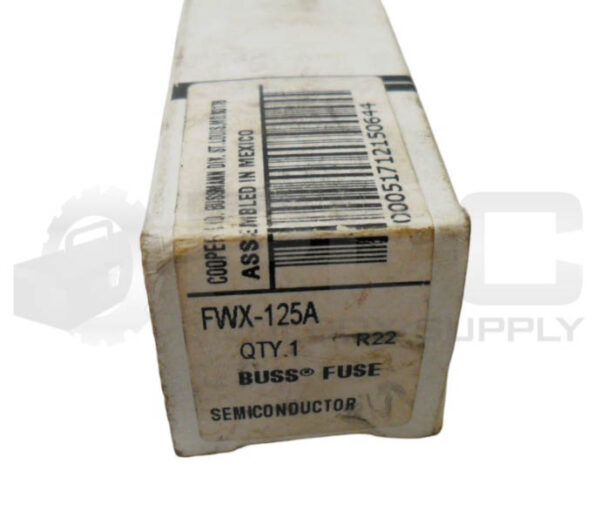 NEW BUSSMANN FWX-125A SEMICONDUCTOR FUSE 125A 250V AC/DC - Image 5