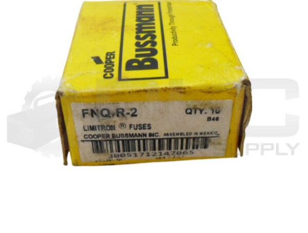 NEW BOX OF 4 BUSSMANN FNQ-R-2 LIMITRON FUSE 2A 600VAC *READ* - Image 5