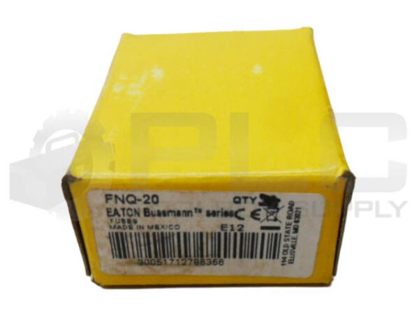 NEW BOX OF 8 BUSSMANN FNQ-20 TIME DELAY FUSE 20A 500VAC - Image 5
