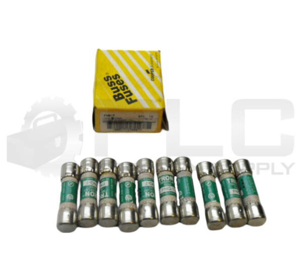 NEW BOX OF 10 BUSSMANN FNQ-7 TIME DELAY FUSE 7A 500VAC *READ*