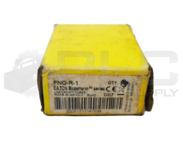 NEW BOX OF 3 BUSSMANN FNQ-R-1 LIMITRON FUSE 1A 600VAC *READ* - Image 5