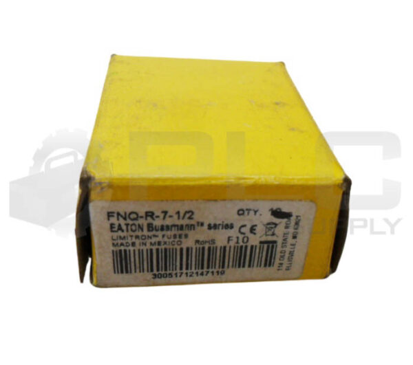NEW BOX OF 4 BUSSMANN FNQ-R-7-1/2 LIMITRON FUSE 7-1/2A 600VAC *READ* - Image 5