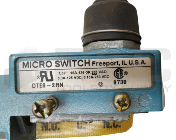 NEW MICRO SWITCH DTE6-2RN LIMIT SWITCH 10A 250VAC *READ* - Image 4