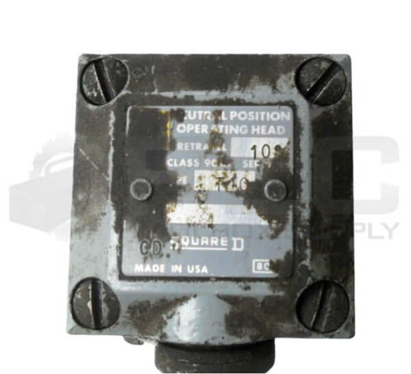 SQUARE D 9007 C68T10 /A LIMIT SWITCH W/ 9007 CT-62 RECEPTACLE W/ 9007 T10 HEAD - Image 6