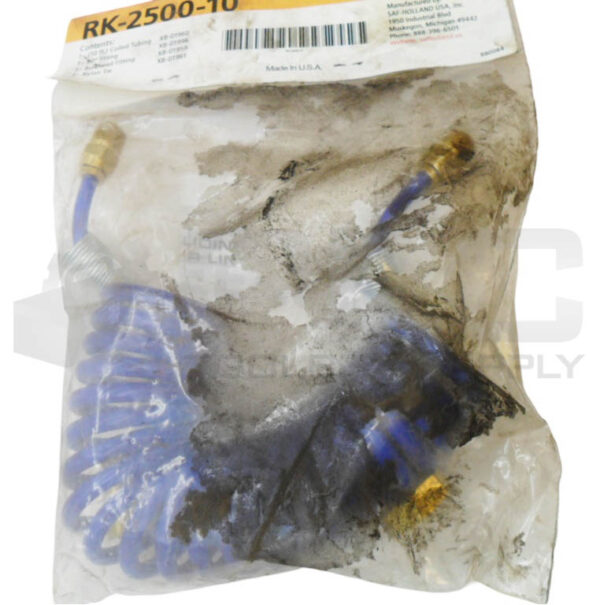 SEALED NEW HOLLAND RK-2500-10 SLIDING FIFTH WHEEL COILED AIR LINE HOSE *READ* - Image 2