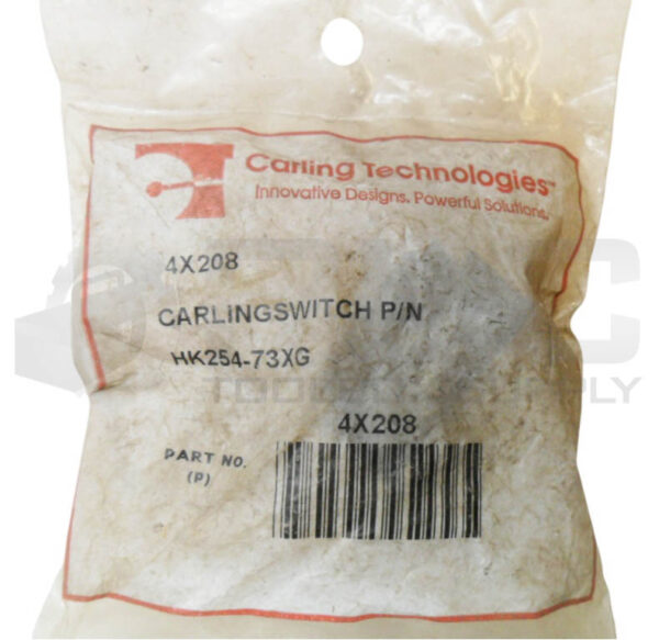 LOT OF 2 SEALED NEW CARLING 4X208 TOGGLE SWITCH *READ* - Image 4