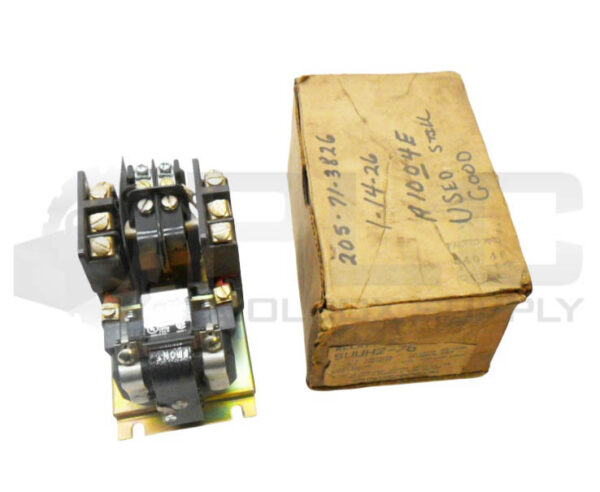 JOSLYN CLARK 5UUH2-76 LATCHING RELAY TYPE PMA W/ KPMH LATCH UNIT 600VAC *READ*