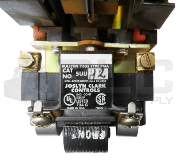 JOSLYN CLARK 5UUH2-76 LATCHING RELAY TYPE PMA W/ KPMH LATCH UNIT 600VAC *READ* - Image 6