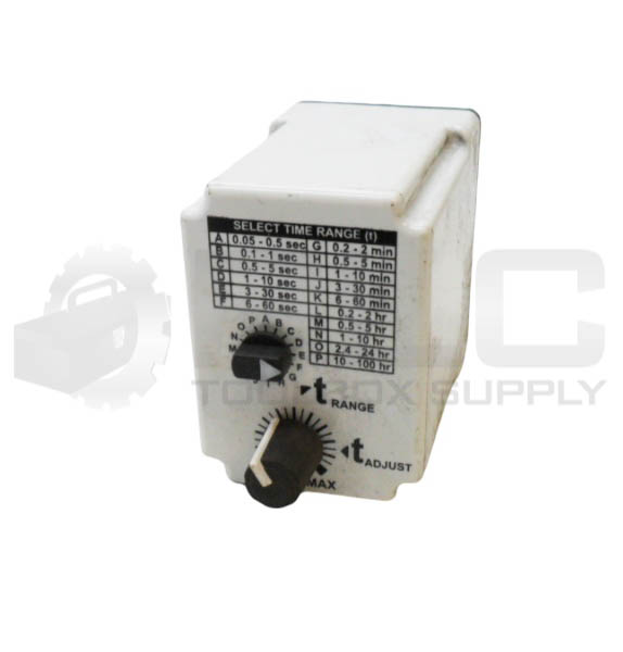 RADWELL Time Delay Relay - 10A DPDT Programmable Timer 24-240VAC 12-125VDC